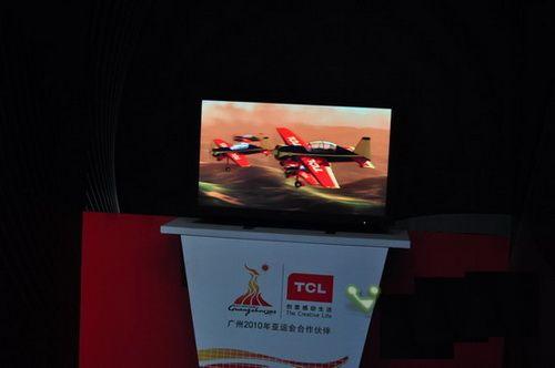 TCL 3D電視閃亮CEF，3D電視在2010真的“火”了
