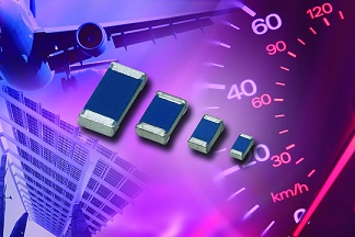 采用0402、0603、0805和1206外形尺寸的電阻器件