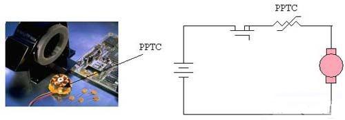 PolySwitch器件保護電機和驅(qū)動電子電路，