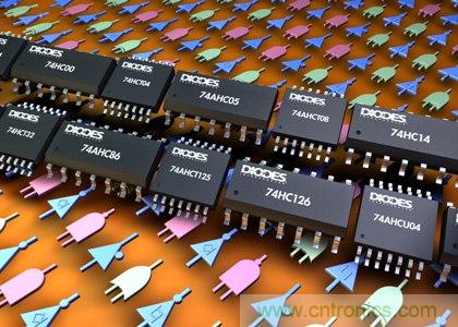 Diodes擴充通用低壓CMOS，帶來更多封轉選擇