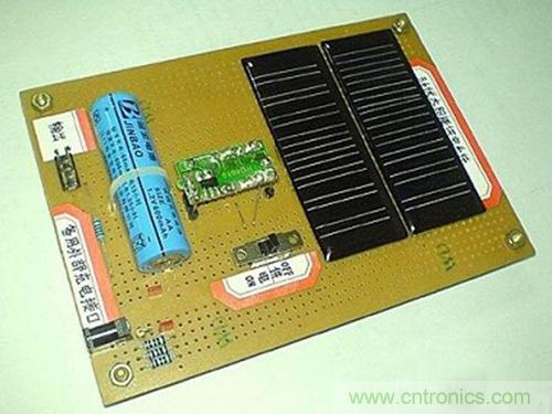 微型太陽能供電板DIY，給手電筒收音機(jī)供電