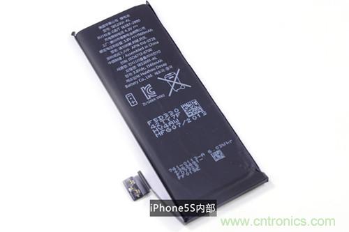 土豪金iPhone 5S拆解：內(nèi)部結(jié)構(gòu)升級(jí)，維修難度增加