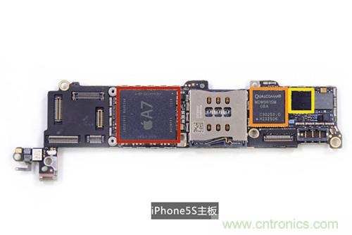 土豪金iPhone 5S拆解：內(nèi)部結(jié)構(gòu)升級(jí)，維修難度增加