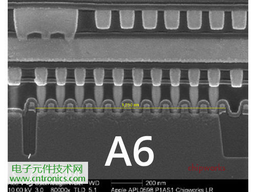 iPhone 5S芯片級拆解，顯微鏡下的A7處理器揭秘
