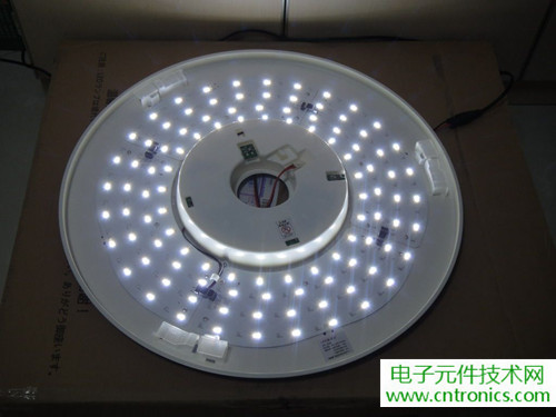 高端大氣上檔次！智能遙控調(diào)光LED吸頂燈拆解