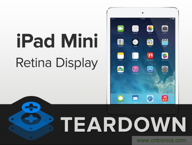 蘋(píng)果iPad mini 2拆解:維修難度也升級(jí)