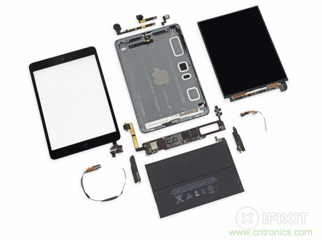 蘋(píng)果iPad mini 2拆解:維修難度也升級(jí)