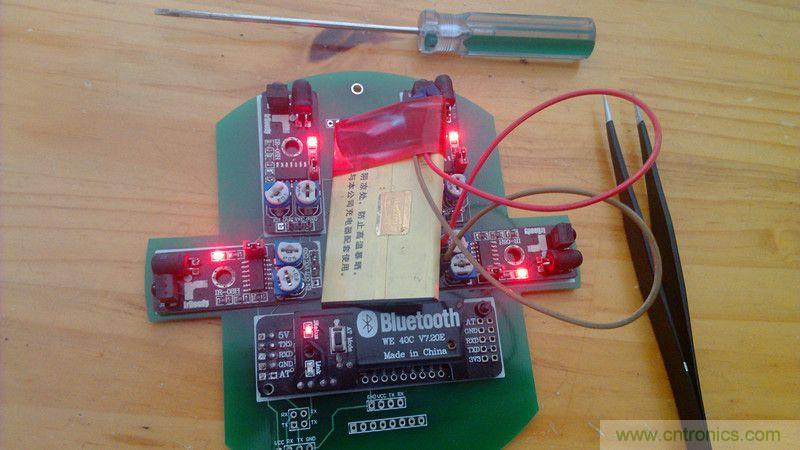牛人力作！PCB版藍(lán)牙智能小車DIY