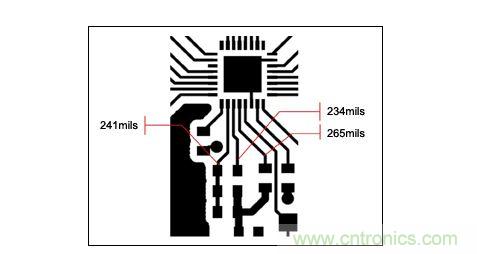 一個緊湊的PCB布局，寄生效應(yīng)會對電路產(chǎn)生影響。