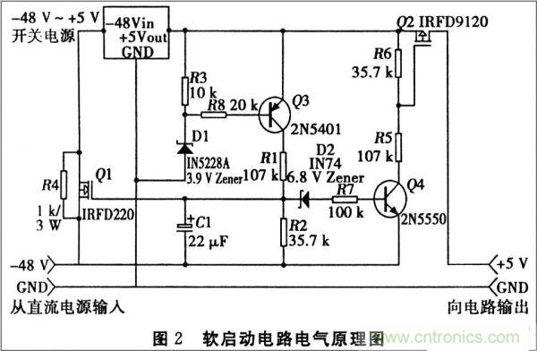抑制開關(guān)電源浪涌，且看軟啟動電路顯神通！