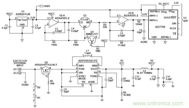 低功耗、單電源的電化學(xué)傳感器有毒氣體探測(cè)器