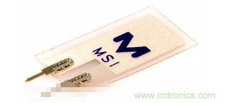 Measurement Specialties 的 MSP1006 壓電晶體。