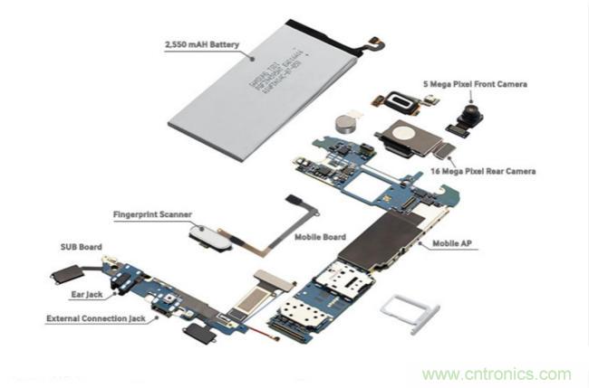 拆解三星Galaxy S6/S6 Edge，網(wǎng)友大呼“有料”！