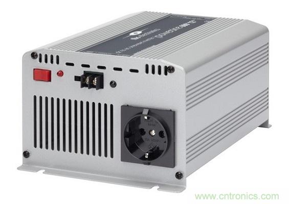 圖1：TBSPowersinePS600-12是利用汽車電池為筆記本電腦充電的理想工具。