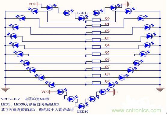 零基礎(chǔ)小白也可以做的愛(ài)心彩燈，送給心愛(ài)的Ta