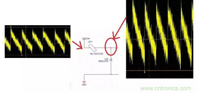 加了濾波電路，結(jié)果電源紋波還變大了！