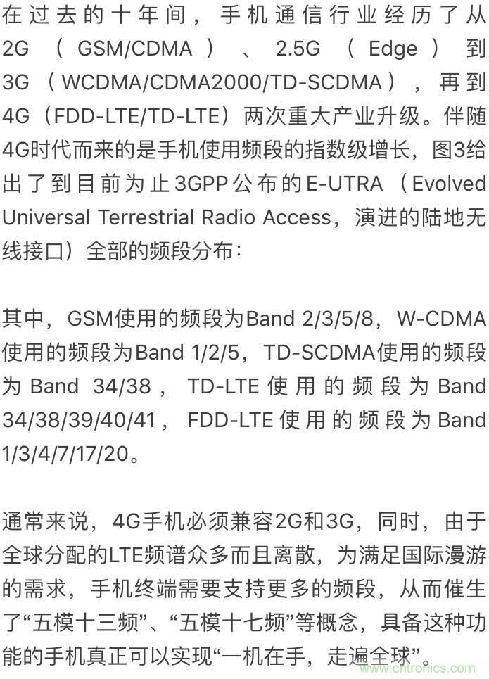 關(guān)于手機射頻芯片知識，你還不知道的事！