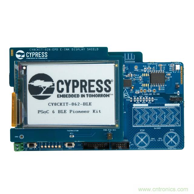 Cypress Semiconductor PSoC 6 BLE Pioneer 套件現(xiàn)已入庫(kù) Digi-Key；客戶(hù)預(yù)訂訂單陸續(xù)發(fā)貨中