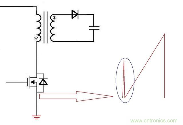 反激電源高壓MOS管電流尖峰怎么產(chǎn)生的？如何減小電流尖峰？