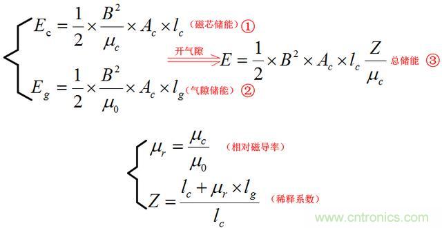 總結(jié)氣隙功率電感儲(chǔ)能的關(guān)系及意義 總結(jié)氣隙功率電感儲(chǔ)能的關(guān)系及意義