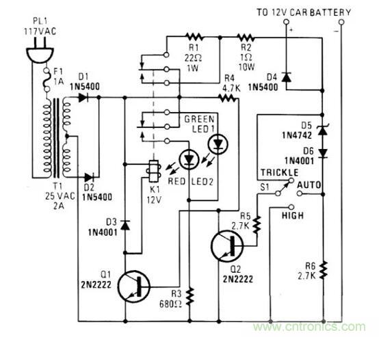 12v充電器原理圖top7排行，有你了解的沒(méi)？