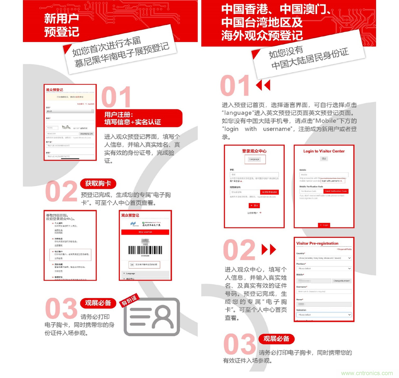 2020慕尼黑華南電子展觀眾預(yù)登記通道開(kāi)啟！