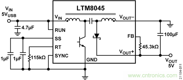 USB供電、915MHz ISM無線電頻段、具有過溫管理功能的1W功率放大器