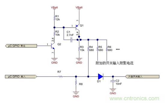 多開(kāi)關(guān)檢測(cè)接口：為實(shí)現(xiàn)更小型、更高效設(shè)計(jì)集成化功能