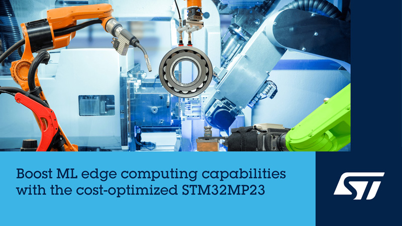 ST 推出 STM32MP23高性?xún)r(jià)比MPU，搭載兩個(gè)Arm Cortex-A35處理器核心