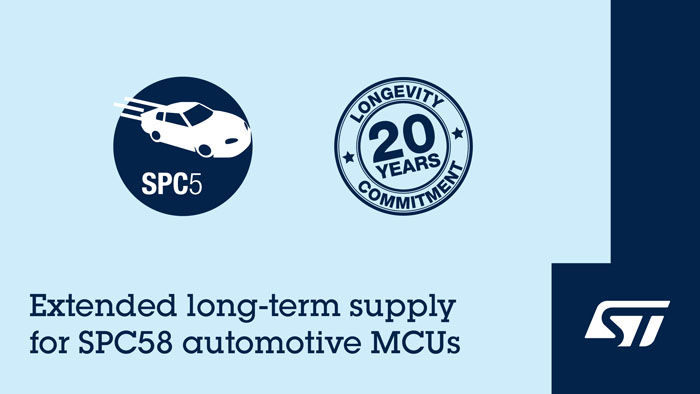 意法半導(dǎo)體保障SPC58汽車MCU供應(yīng)20年，破解供應(yīng)鏈焦慮