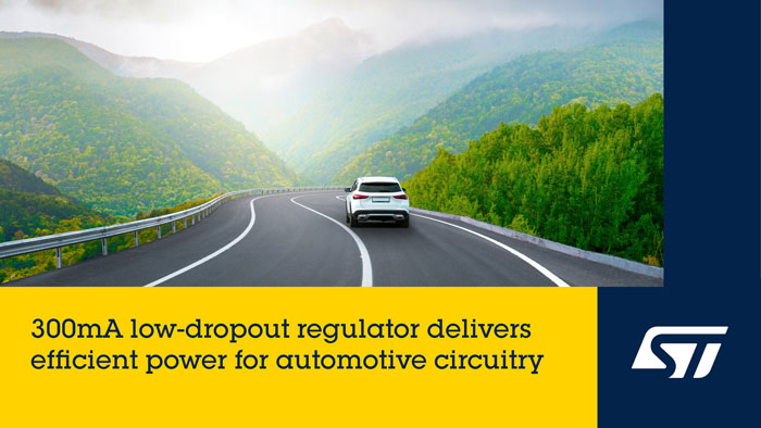 電池壽命守護(hù)者:意法半導(dǎo)體推出專(zhuān)為長(zhǎng)續(xù)航設(shè)計(jì)的車(chē)規(guī)線(xiàn)性穩(wěn)壓器 電池壽命守護(hù)者:意法半導(dǎo)體推出專(zhuān)為長(zhǎng)續(xù)航設(shè)計(jì)的車(chē)規(guī)線(xiàn)性穩(wěn)壓器