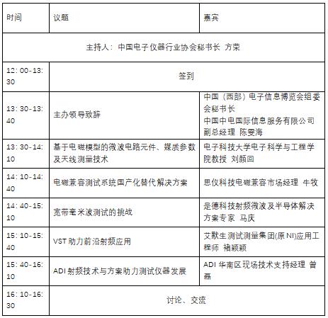 蓉城再掀技術(shù)革命！第三十屆國際電子測試測量大會聚焦射頻前沿