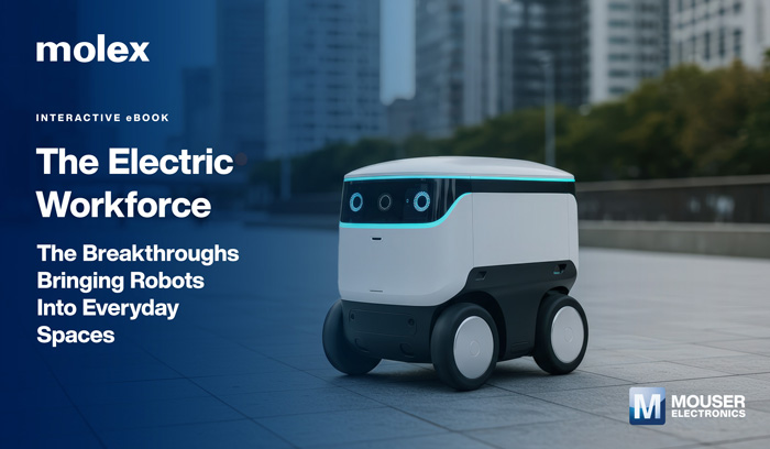 揭秘未來勞動力：貿(mào)澤與Molex新電子書解析機(jī)器人技術(shù)變革