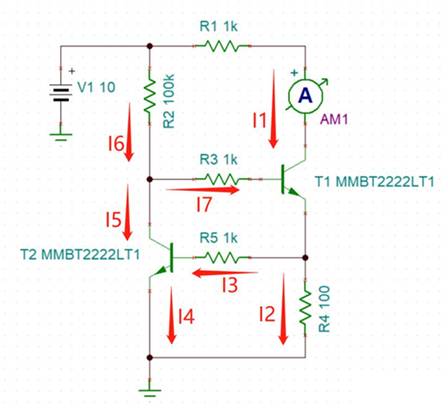 2個(gè)NPN三極管組成的恒流電路，如何工作？