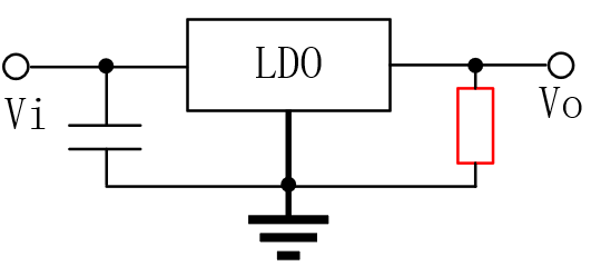 LDO輸出為什么并聯(lián)接地電阻？